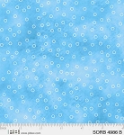 Sorbet Tossed Dots 4986 B Blue P and B Textiles